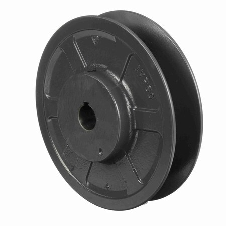 Browning 1 Groove Cast Iron Finish Bore Fhp Variable Pitch Sheave, 1VP60X19MM 1VP60X19MM